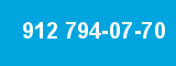 912 794-07-70 912 794-07-70